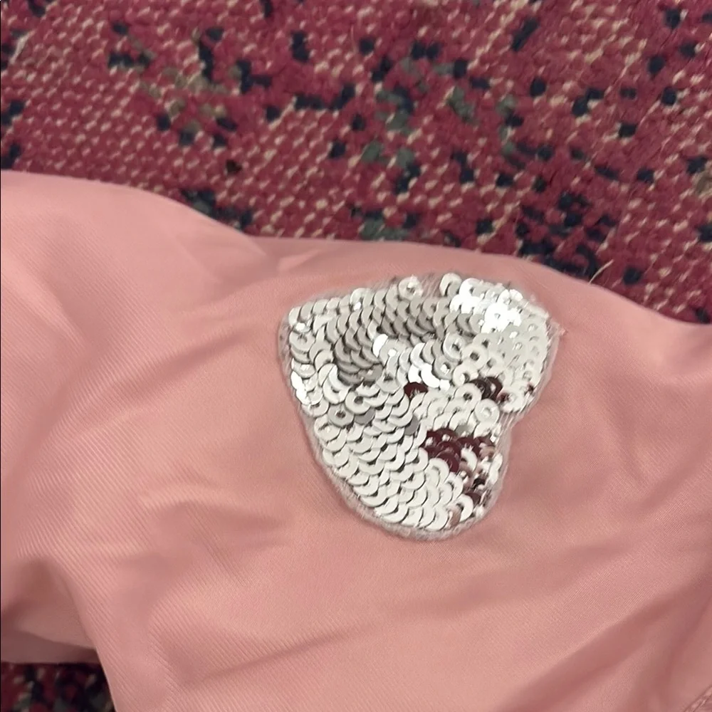 C&C California Light Pink Bomber Jacket 2t